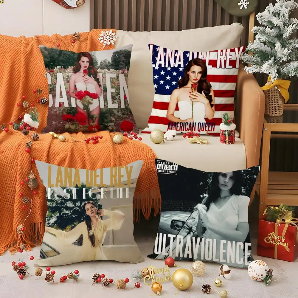 

Наволочка с принтом Dream Pop L-Lana Del Rey, наволочка для подушки, чехол для диванной подушки в гостиную, декор для спальни