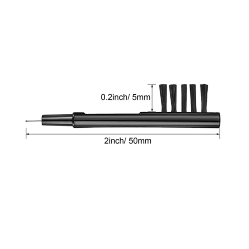 20/50Pcs Hearing Amplifier Cleaning Brushes with Wax Magnet Hearing Aid Brush Set Accessory Earbuds Headphone Ear Care