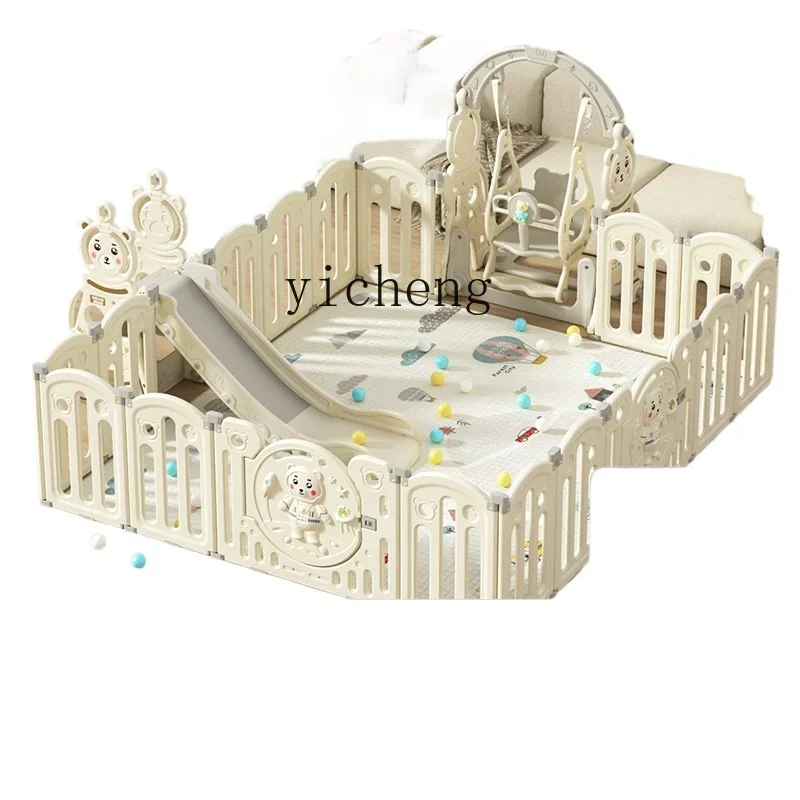 

Tqh детский забор, защитная решетка, детский игровой защитный забор для детей, детский коврик для ползания, рай