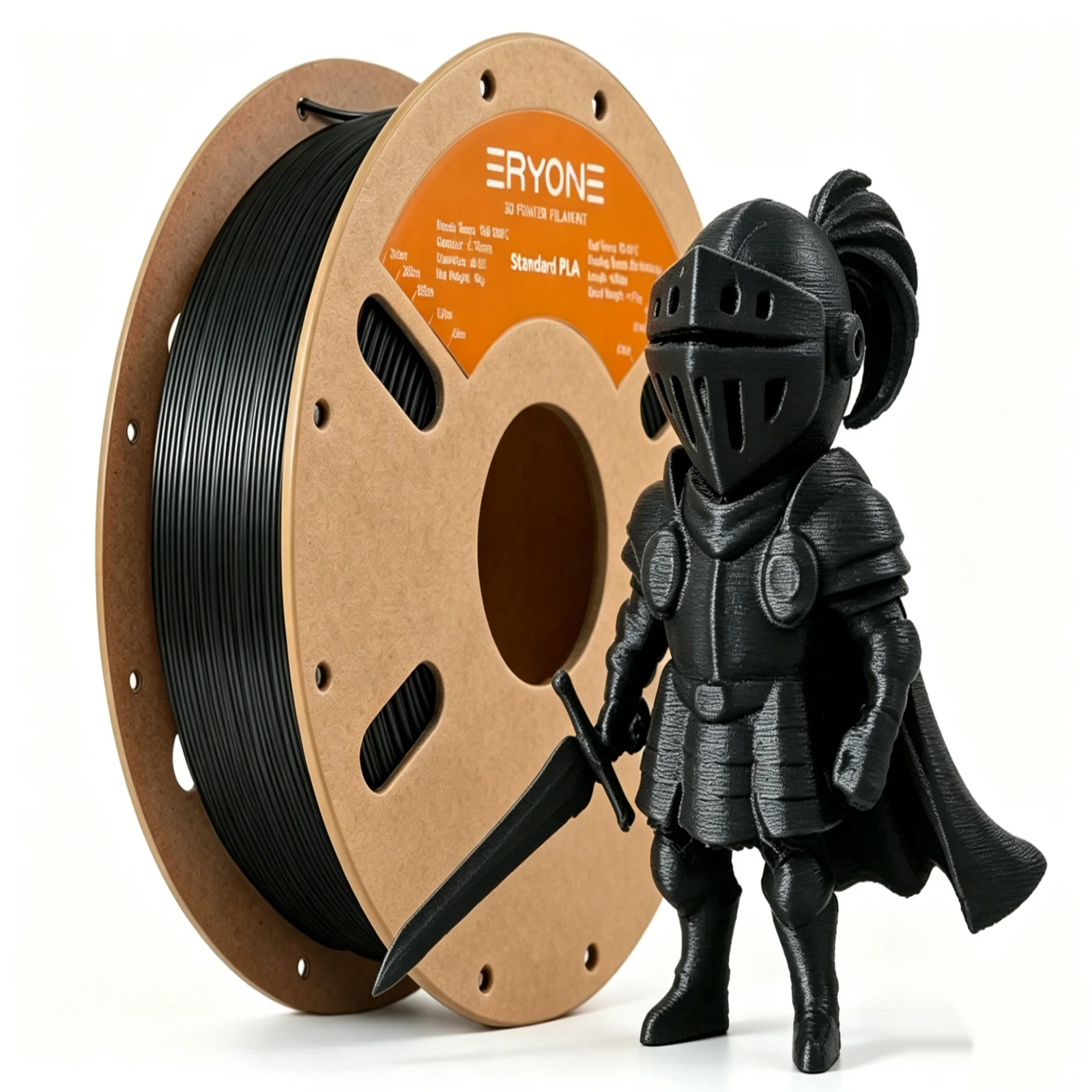 

ERYONE 1KG Standard PLA Filament – Best-selling items 1.75mm 3D Print,No Tangling Easy Print Fit Most FDM 3D Printers