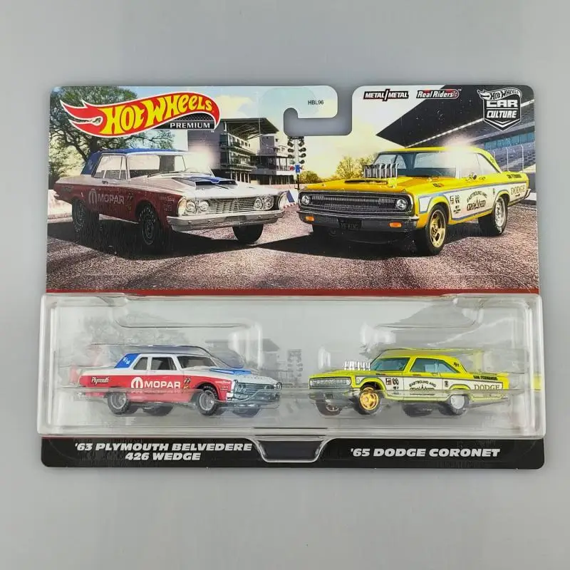 

HOT WHEELS 1:64 HBL9663 PLYMOUTH BELVEDERE 426 WEDGE dodge coronet Collection of die-cast alloy trolley model ornaments