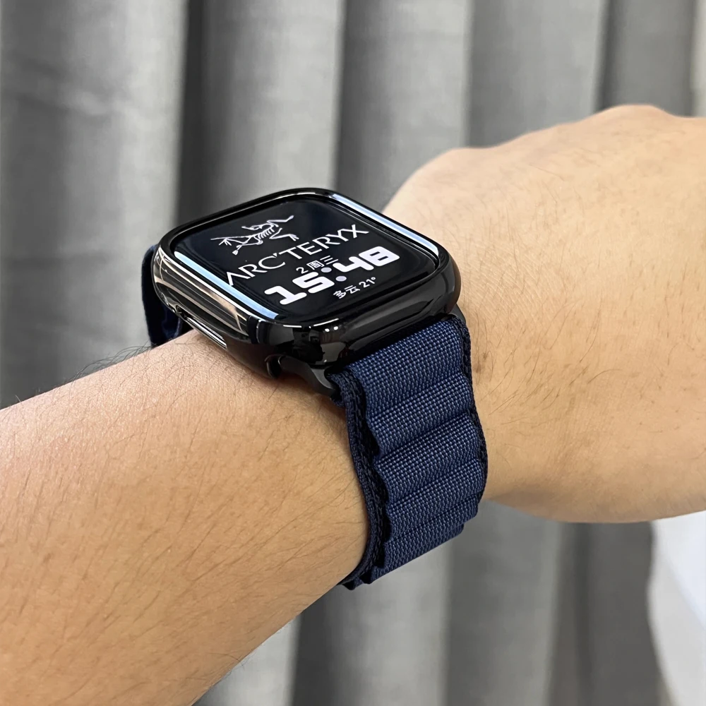 Alpine Loop for Apple Watch Band 46mm 49mm 42mm 44mm 45mm 41mm Nylon Trail bracelet correa Series 10 9 8 7 6 5 se Ultra 2 Strap image 5