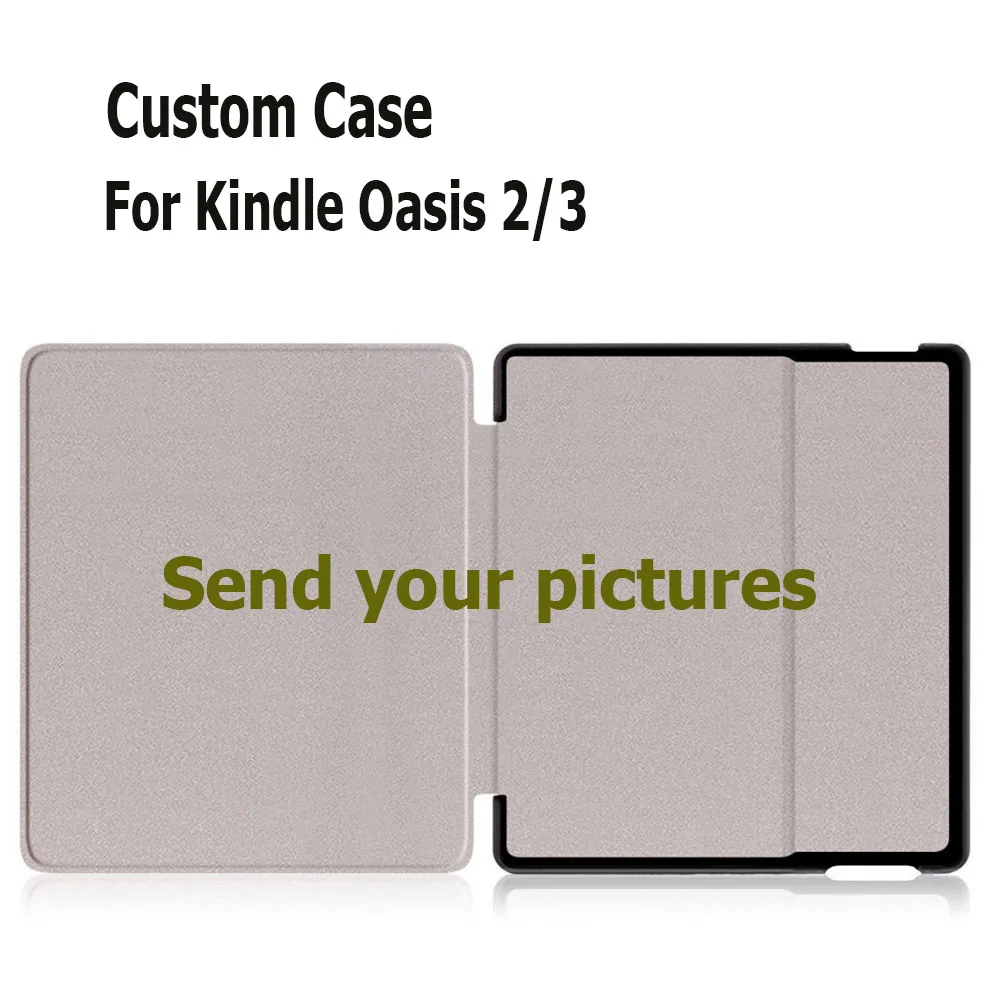 Custom Cover Funda for Kindle Oasis 2 3 7 Inch Ebook Case Coque Shockproof Personality Customized Case Shell for Kindle CW24WI