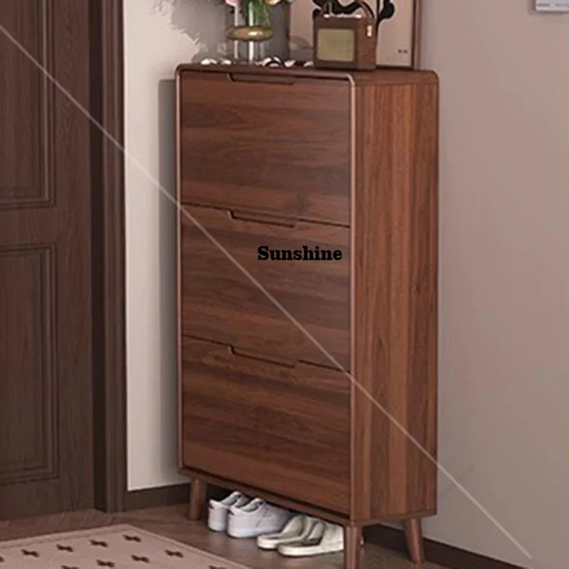 

Vertical Slippers Shoe Cabinet Entrance Hall Organizer Storage Mobile Display Shoe Shelf Living Room Gabinete Hotel Furniture