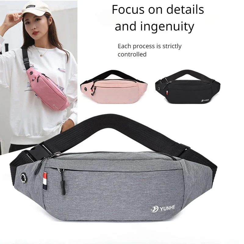 

Waist Pack Simple Multi-functional Single Shoulder Crossbody Women Outdoor Sports Comfort Waterproof Change Chest Bag Men