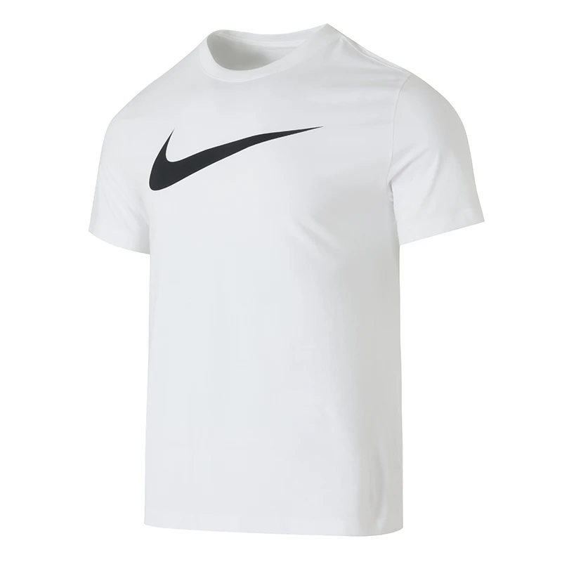 

Мужская футболка Nike, спортивная, для фитнеса, тренировок, бега, модная, дышащая, свободного кроя, с круглым вырезом, с короткими рукавами, хлопковая, с короткими рукавами, Dc5095-100