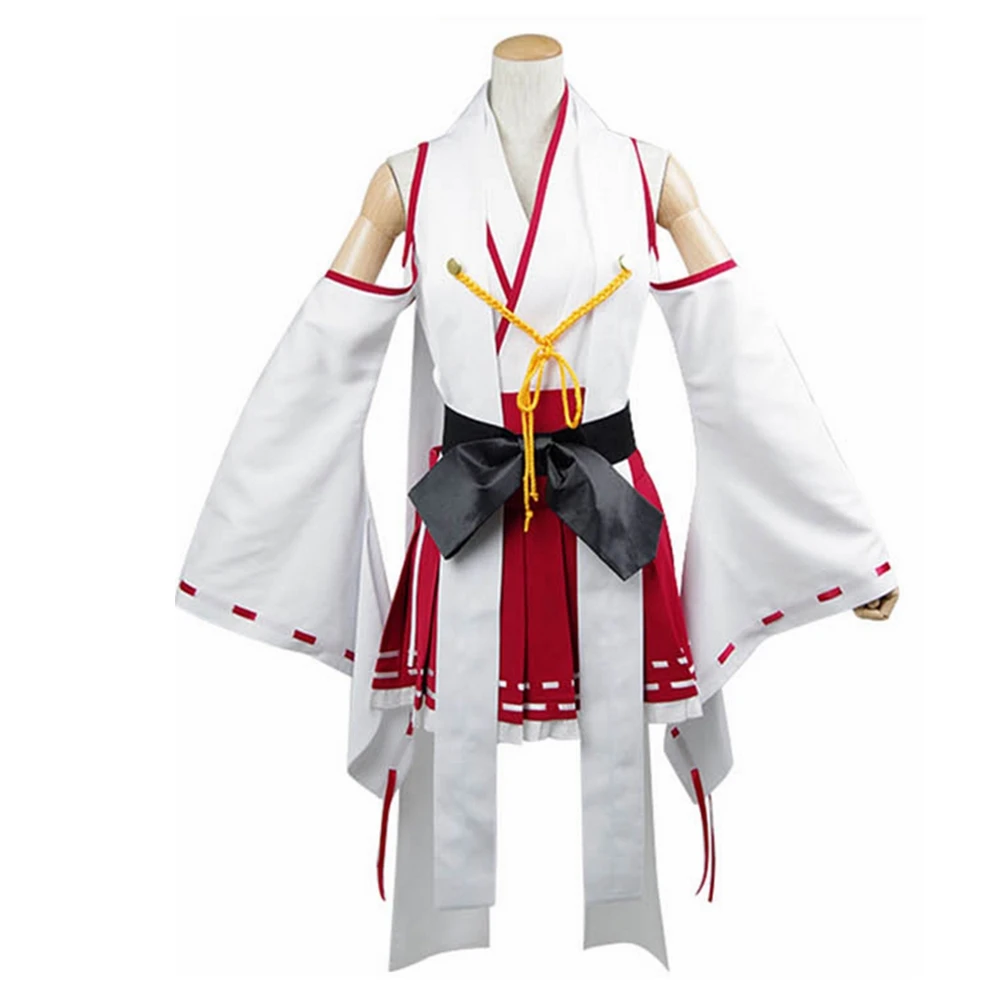 

2026 Unisex Anime Cos Haruna Cosplay Costumes Halloween Uniform Suits Custom Size