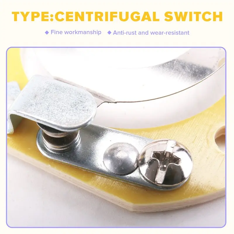 【FLASH DEAL】10X Centrifugal Switch L14-152S Single Phase Mechanical Centrifugal Switch Induction Electric Motor Clutch Accessori