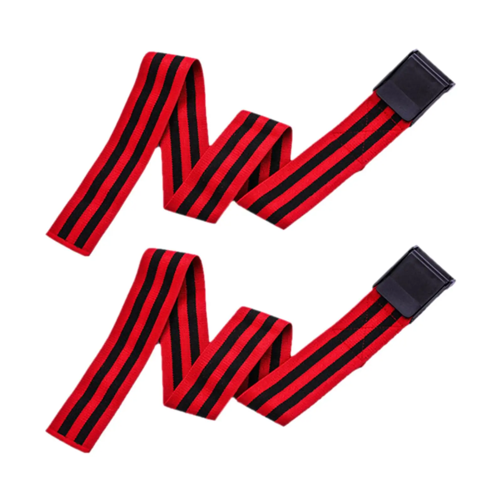 Exercise Fitness Equipment Occlusion Training Straps Elastic Thigh and Forearm Training Bands Muscle Training Goods for Gym