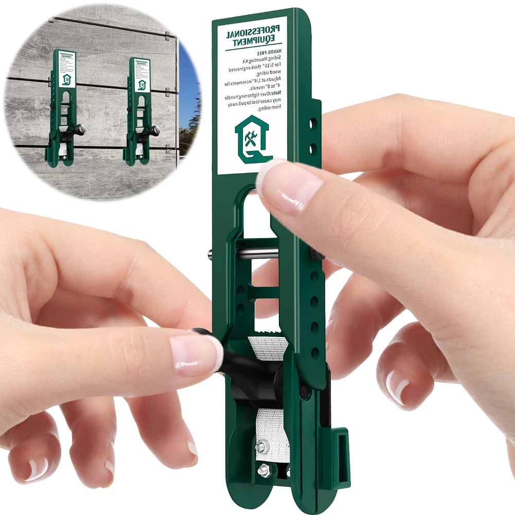 

Инструменты для монтажа сайдинга: комплект для установки сайдинга с упором для сайдинга, корпус из поликарбоната, углеродистая сталь, для установки одним человеком