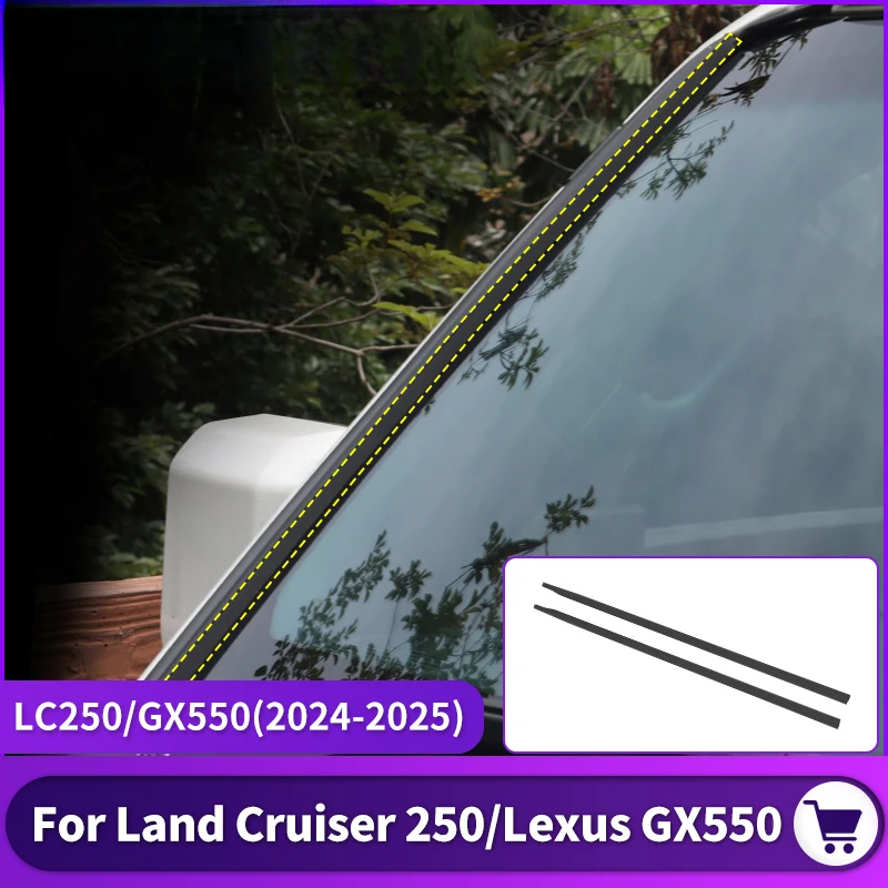 Foreside windscreen Sealing Strip Noise Reduction For Land Cruiser Prado LC 250 1958 J250 For Lexus GX 550 2024 2025