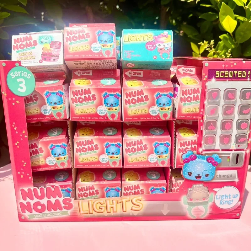 

Num Noms Slime So Delicious Люминесцентное кольцо Слепая коробка Игрушечные огни Lumineux Коллекция кукол Наборы игрушек-сюрпризов для девочек