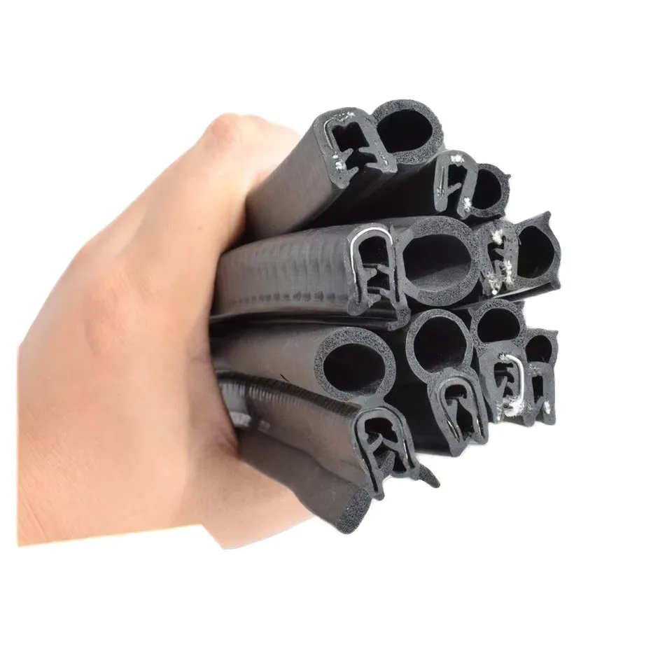 Striscia di tenuta per armadietto a bolle laterali a forma di U scatola di controllo elettrica in schiuma superiore impermeabile antipolvere striscia di gomma