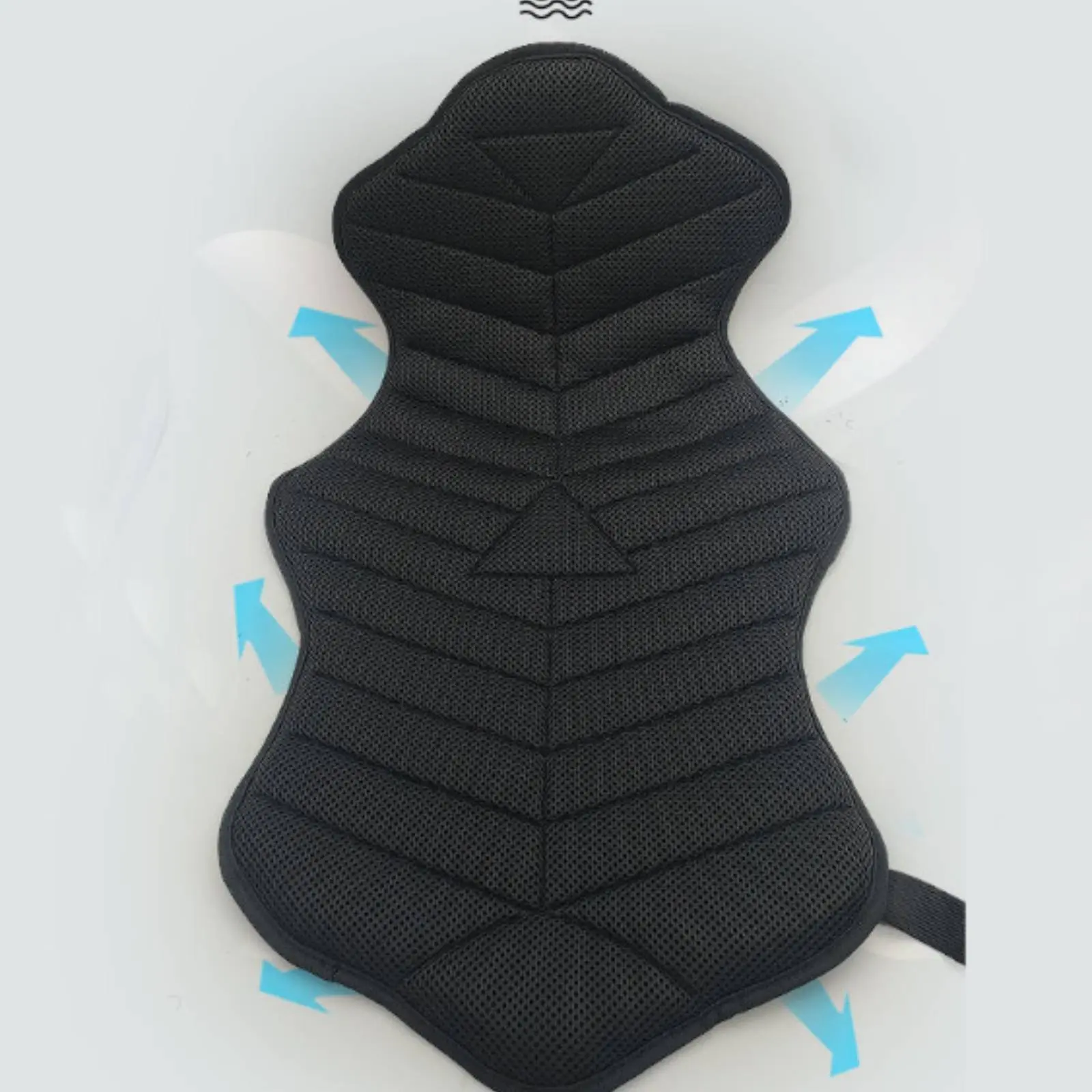 Breathable Motorcycle Seat Pad All-Season Breathable Mesh Seat Cover Three-Dimensional Mesh Motorcycle Pad Easy Installation
