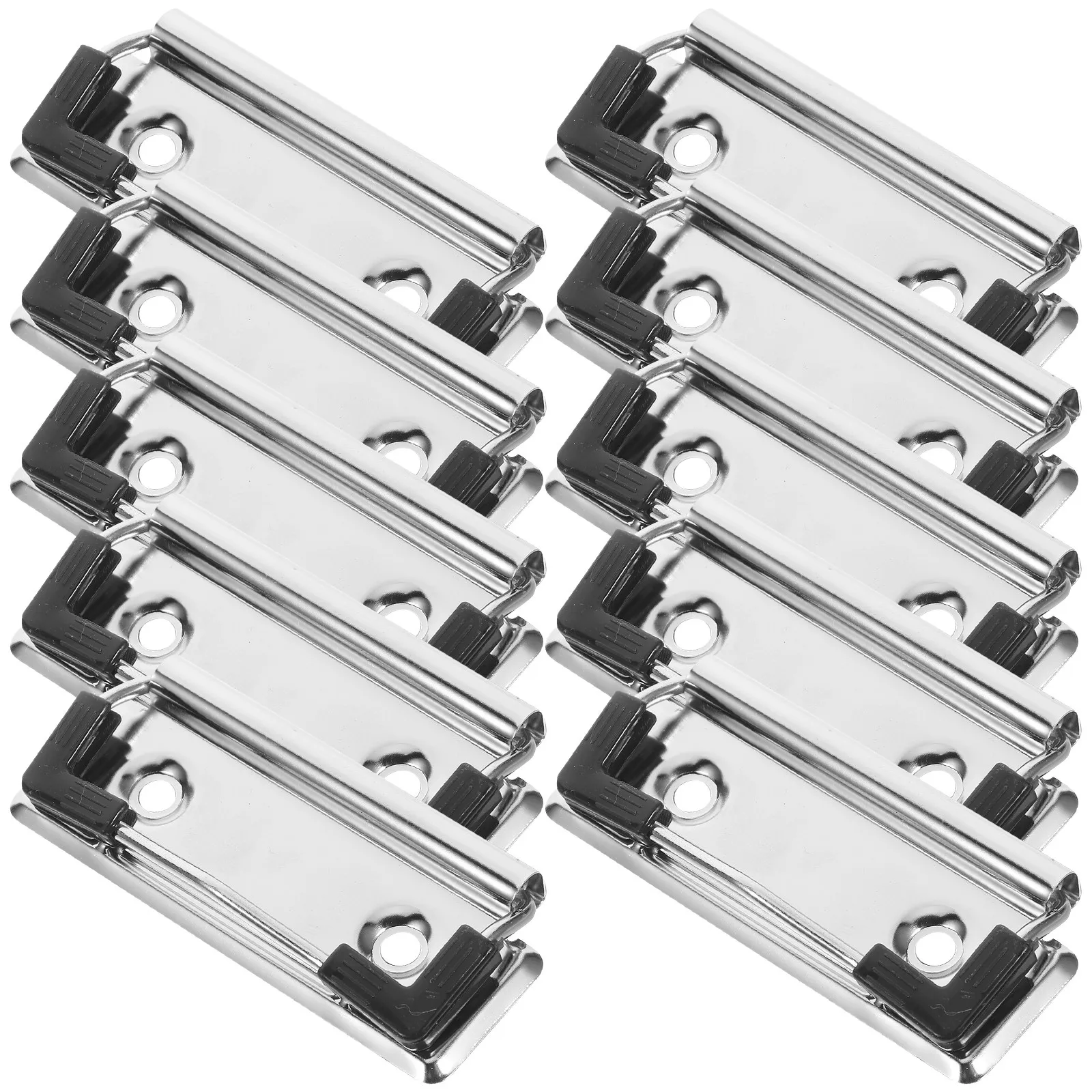 

10Pcs Sturdy Metal Clipboard Clips Non Slip Secure Hold for Clipboards Notice Boards Files Reports School Office Study