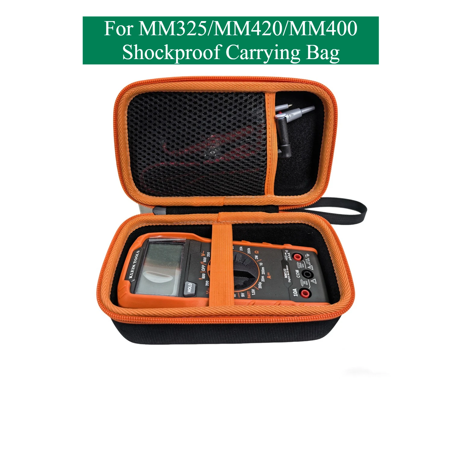 

EVA Hard Case for Klein MM325 MM420 MM400 Multimeter Carrying Storage Bag Shockproof Waterproof Protective Voltmeter Case