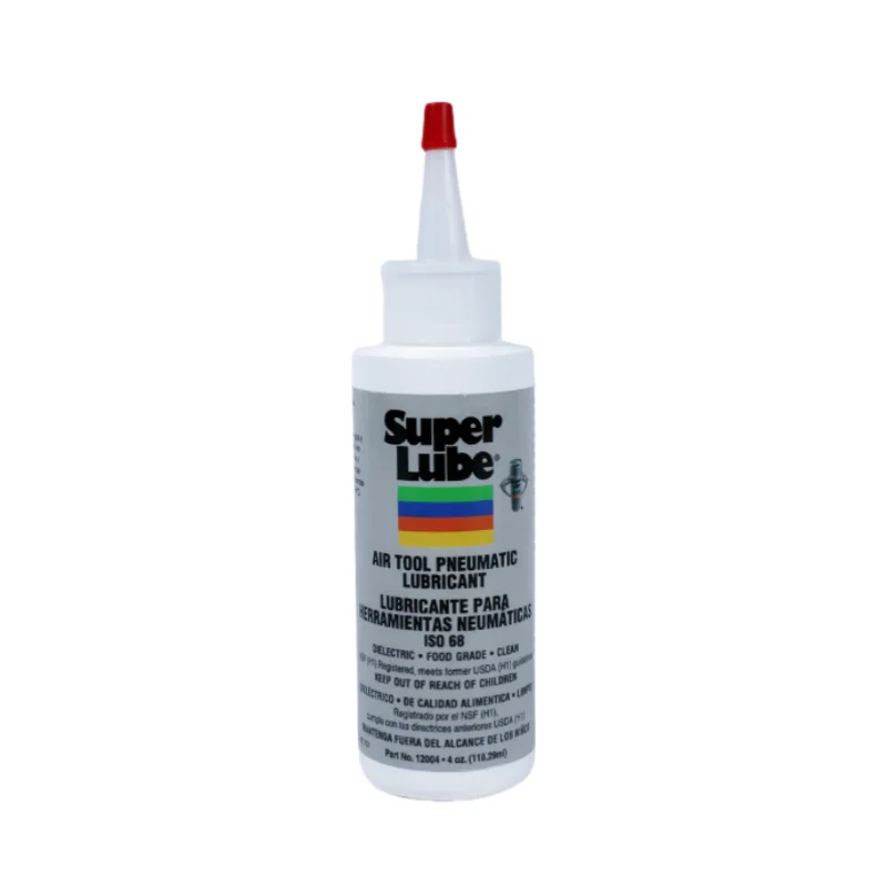 Original Super Lube 12004 Air Tool Pneumatic Lubricant 118ML NSF Certified Food Grade Lubricant Translucent