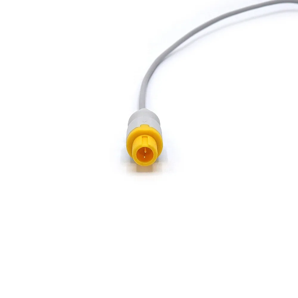 Compatible Reusable Mindrays Adult Temperature Probe MR403B Temp Skin Sensor  2 Pins 0011-30-37393