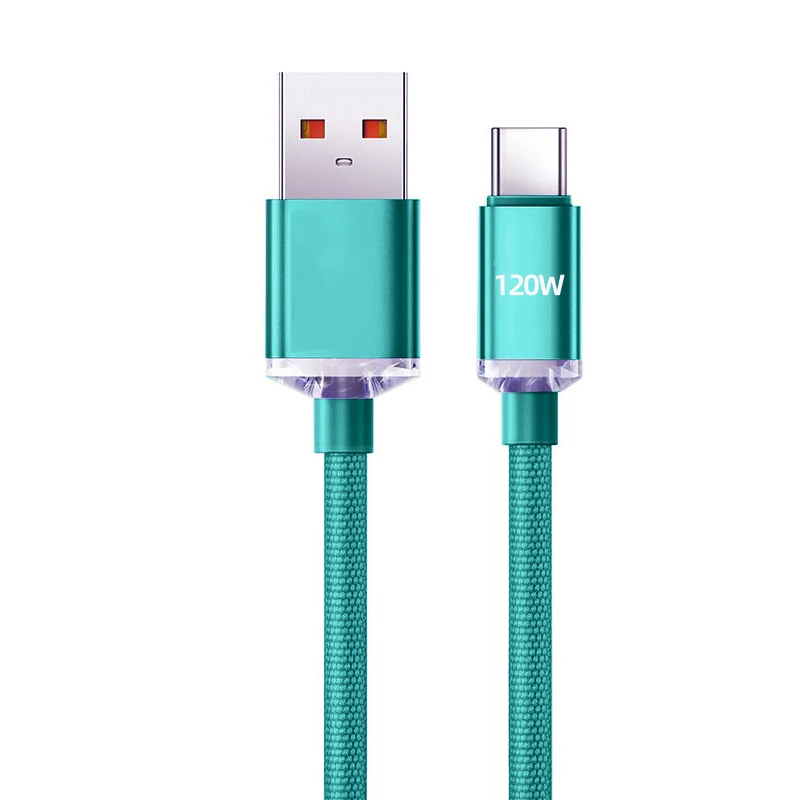 NNBILI 120 W 6A Schnellladung USB Typ C Schnellladekabel für Samsung S23 Xiaomi 14 Huawei Telefon Schnellladekabel Datenkabel 8
