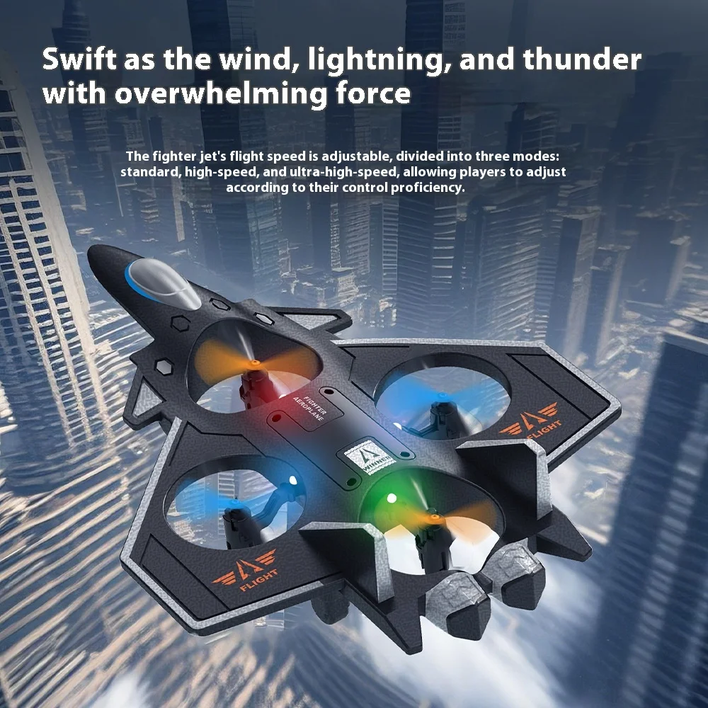 JJRC Afstandsbediening Schuim Zweefvliegtuig Vliegtuig Model 3D Stunt Drone Speelgoed voor Jongens Onderwijskunde Luchtvaart Simulatie Klein Formaat
