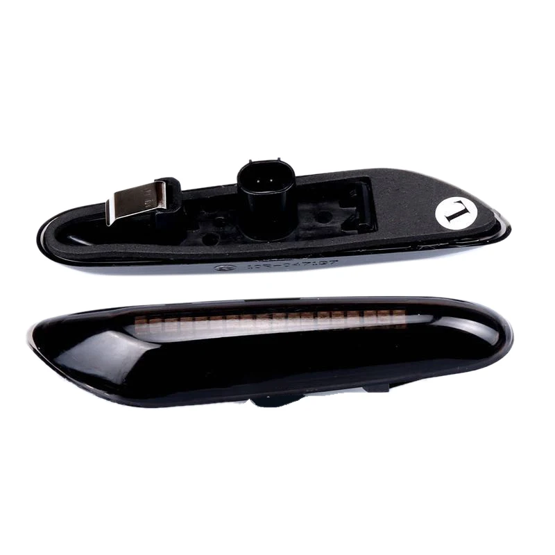 ضوء إشارة انعطاف ديناميكي ليد ، علامة جانبية ، وامض متسلسل ، مصباح لبي ام دبليو E46 ، E36 ، E60 ، E61 ، E90 ، E91 ، E92 ، E93 ، X1 ، E84 ، 2