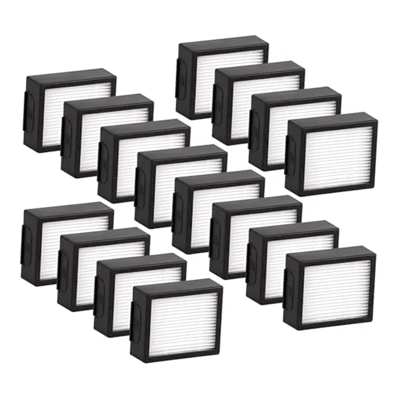 A20F-16PCS Filtro HEPA di ricambio per Irobot Roomba Combo J7 + J9 + Kit di sostituzione filtri HEPA per aspirapolvere robot