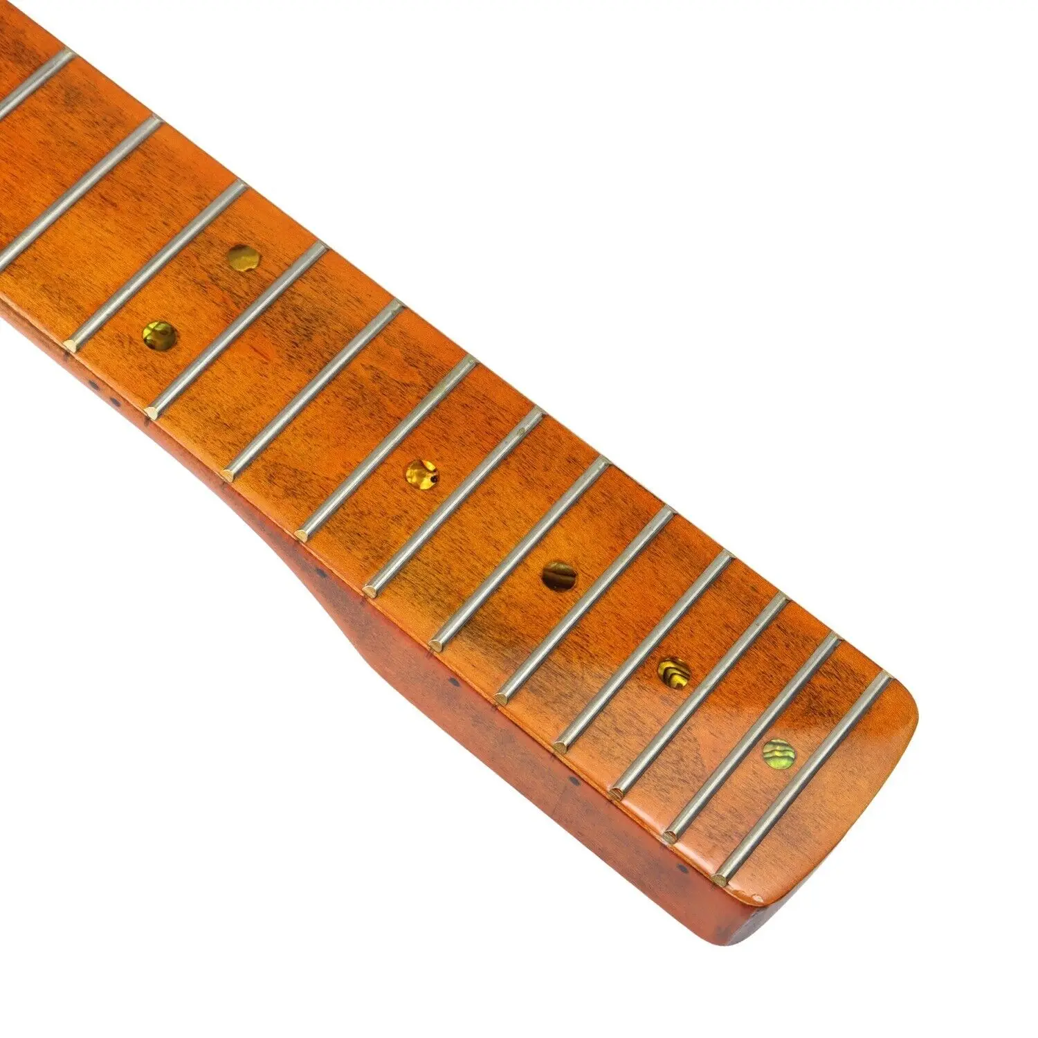 21 Frets Electric Guitar Neck Canadia Maple For DIY Strat Replacement Parts，Exquisite products