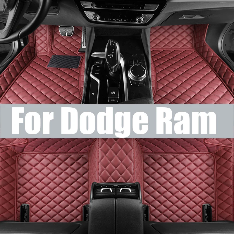 

For 2011-2020 Dodge Ram 1500 Laramie Longhor custom car All-Weather TPE Car Floor Mat Dodge RAM1500 Waterproof car floor mat