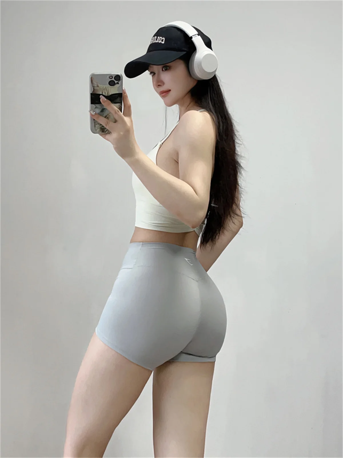 Sexy Gym Woman Tights Workout Pants Shorts  Tight Hips Internet Celebrity Hot Gym Woman Pants Soft Elastic Dream Fancy Woman