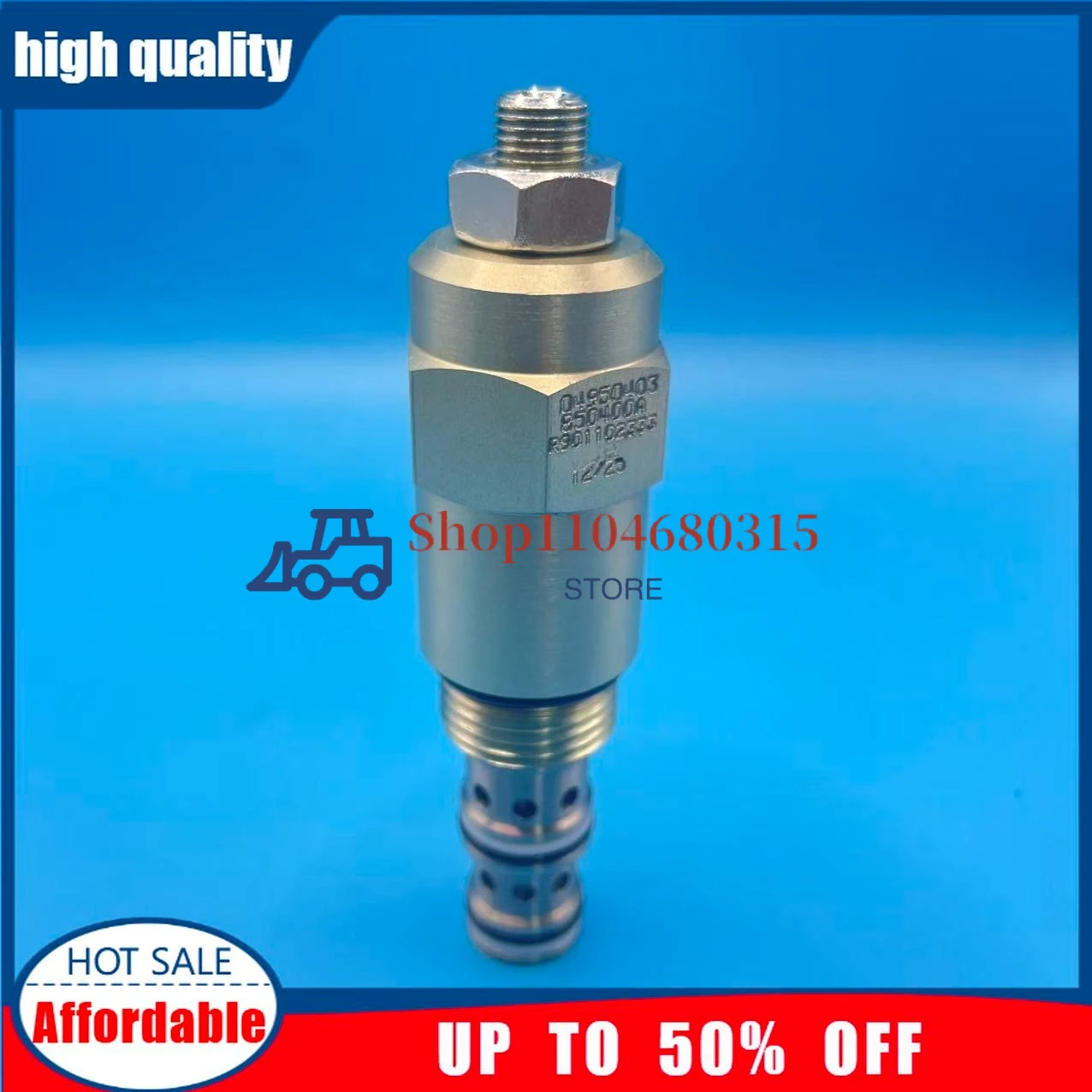 Original Parts Relief Valve for Excavator spare parts 04950403 850400A R901102333