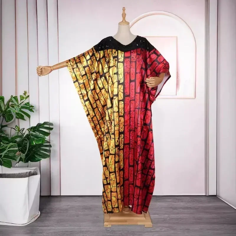 

Африканские платья для женщин Abayas Dubai Роскошные 2024 африканские мусульманские модные платья Кафтан Свадебные платья Boubou платья