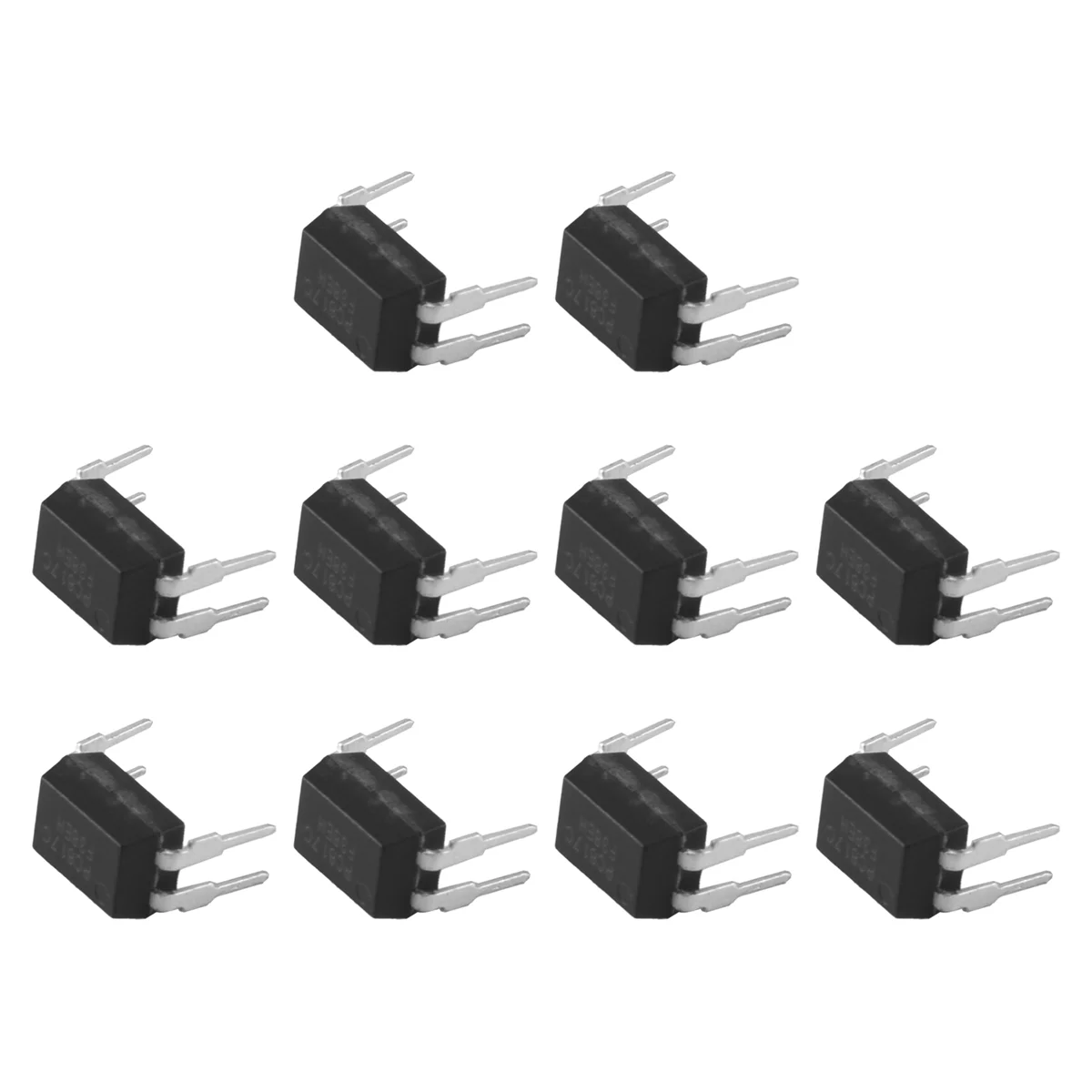 SLQZT 10 pezzi scheda PCB foro passante PC817C PC817 EL817 817C accoppiatore ottico DIP-4
