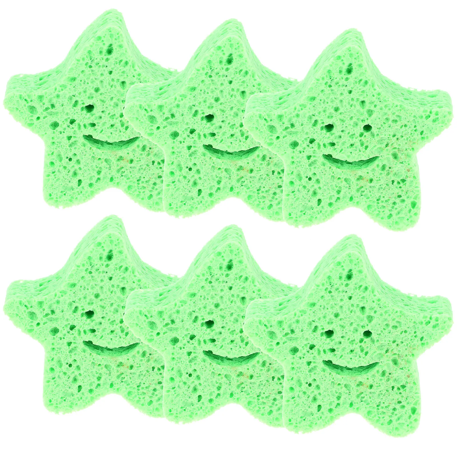 

6 Pcs Cleaning Sponge for Scrubber Bath Ball/Bath Wipe/Bath Flower Household Sponges Scrubbing Kids Newborn