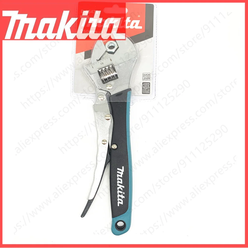 Makita B-65470 Adjustable Wrench Opening Multifunctional Universal Lock Pliers Manual Clamp Fixed Dual-use Adjustable Wrench