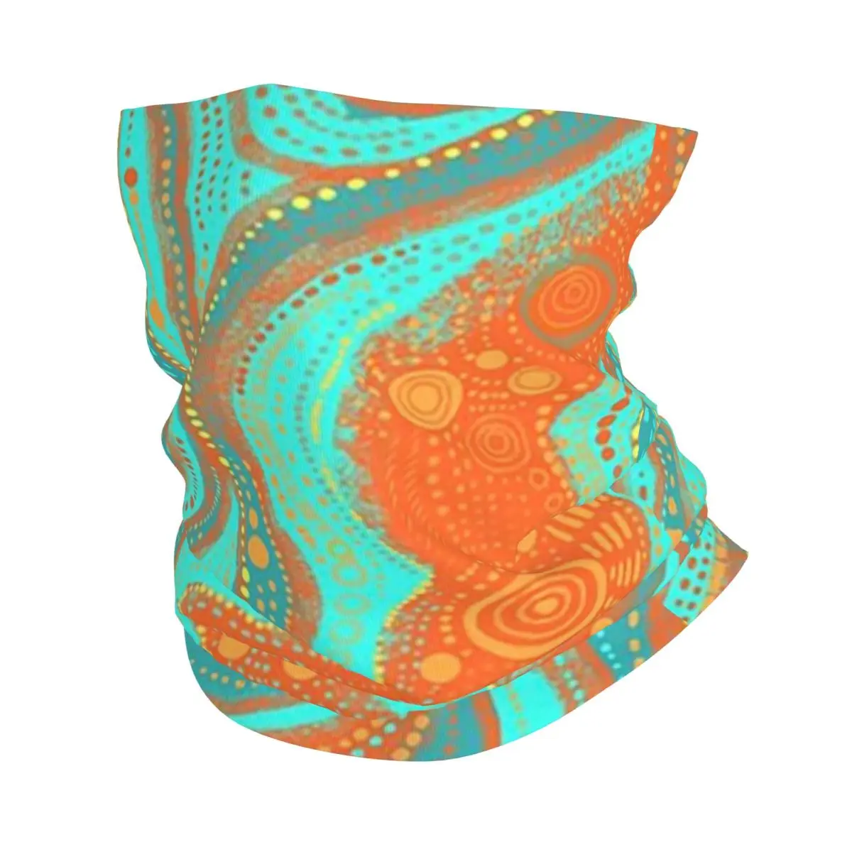 Bohemia Pattern Bandana Neck Gaiter Printed Mask Scarf Multifunction Balaclava Cycling For Men Women Adult All Season