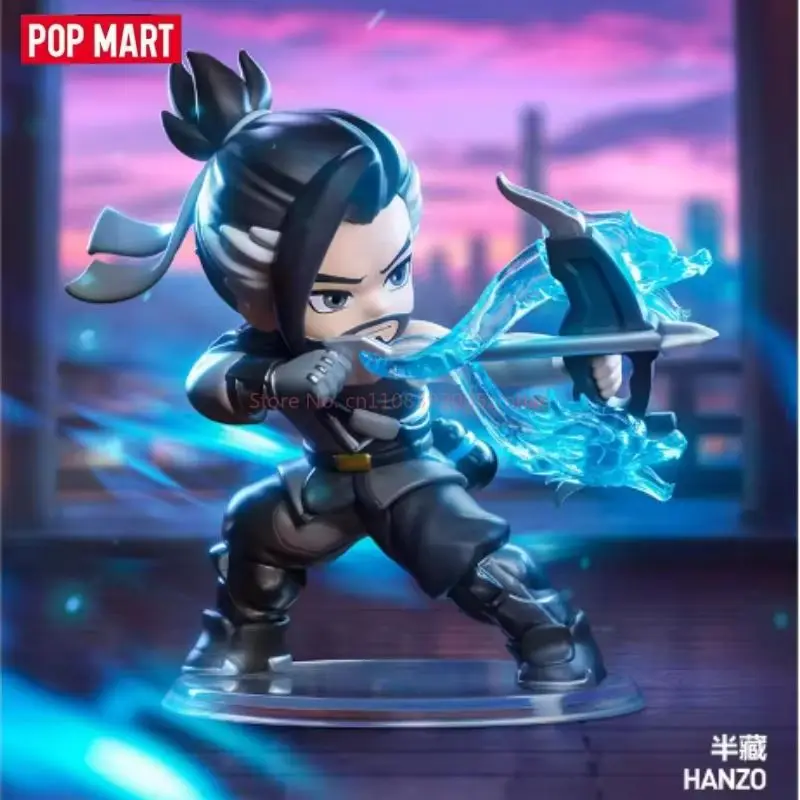 POP MART Genuine Overwatch PLAY OF THE GAME Series Blind Box Toy PVC Collectible Game Figurines Desktop Ornaments Model Girl Toy view 5