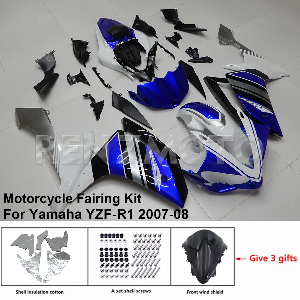 

Y1007-119a Motorcycle Fairing Set Body Kit Plastic For YAMAHA YZF-R1 2007-2008 Accessories ABS Injection Bodywork