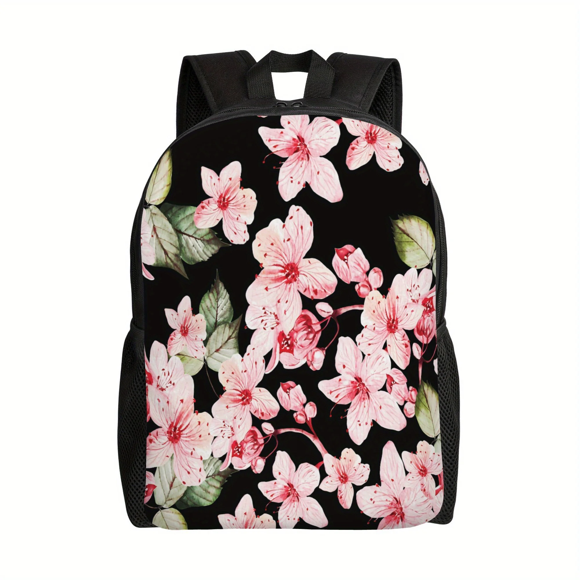 

ZLIENSZUS Men's Simple Cherry Blossom Mobile Phone Case Design Backpack - Japanese Cherry Blossom Pattern