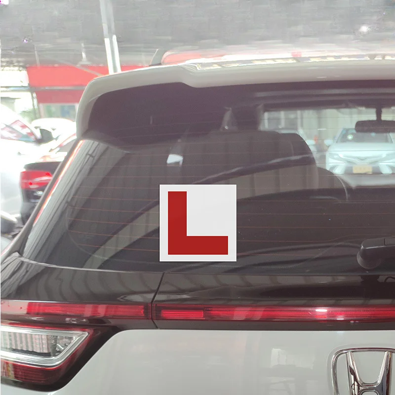 

Наклейки на автомобиль для начинающих водителей из-за рубежа, ПВХ, для транспортных средств, для обучения вождению в Великобритании