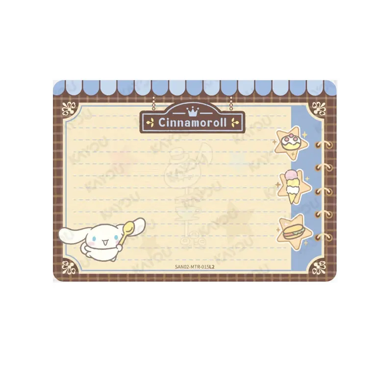 KAYOU Sanrio Family Qu Ying Pack Series 2 MTR(013-032) Single Sheet Full Set Genuine Sanrio Characters Collection Card Kids Gift