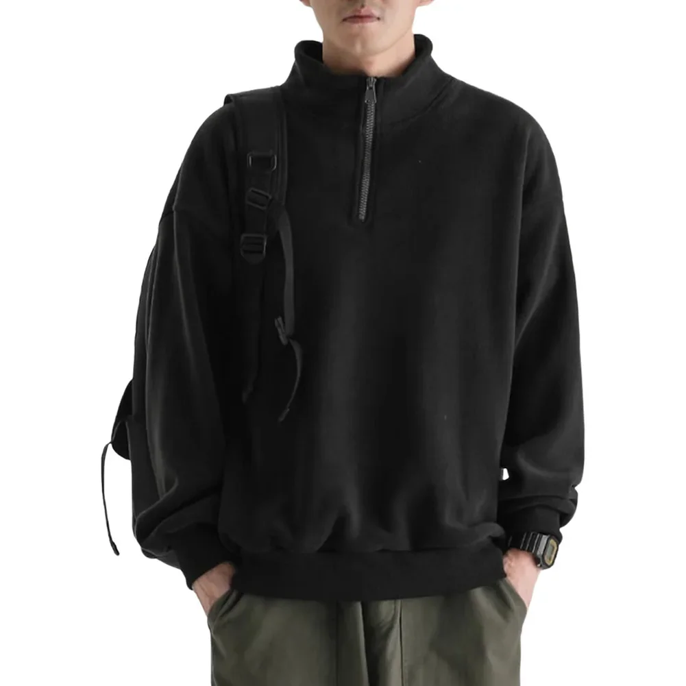 3XL Double-sided Fleece Casual Outdoor Sweatshirt 80 Polyester Fabric Brand New Condition Multiple Sizes Available