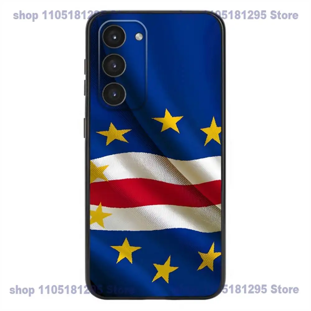 حافظة هاتف كيب فيردي لهاتف سامسونج جالاكسي A32,21s,22,31,52,53,72,73,Note20,8,9,10 غطاء أسود من السيليكون الناعم #3