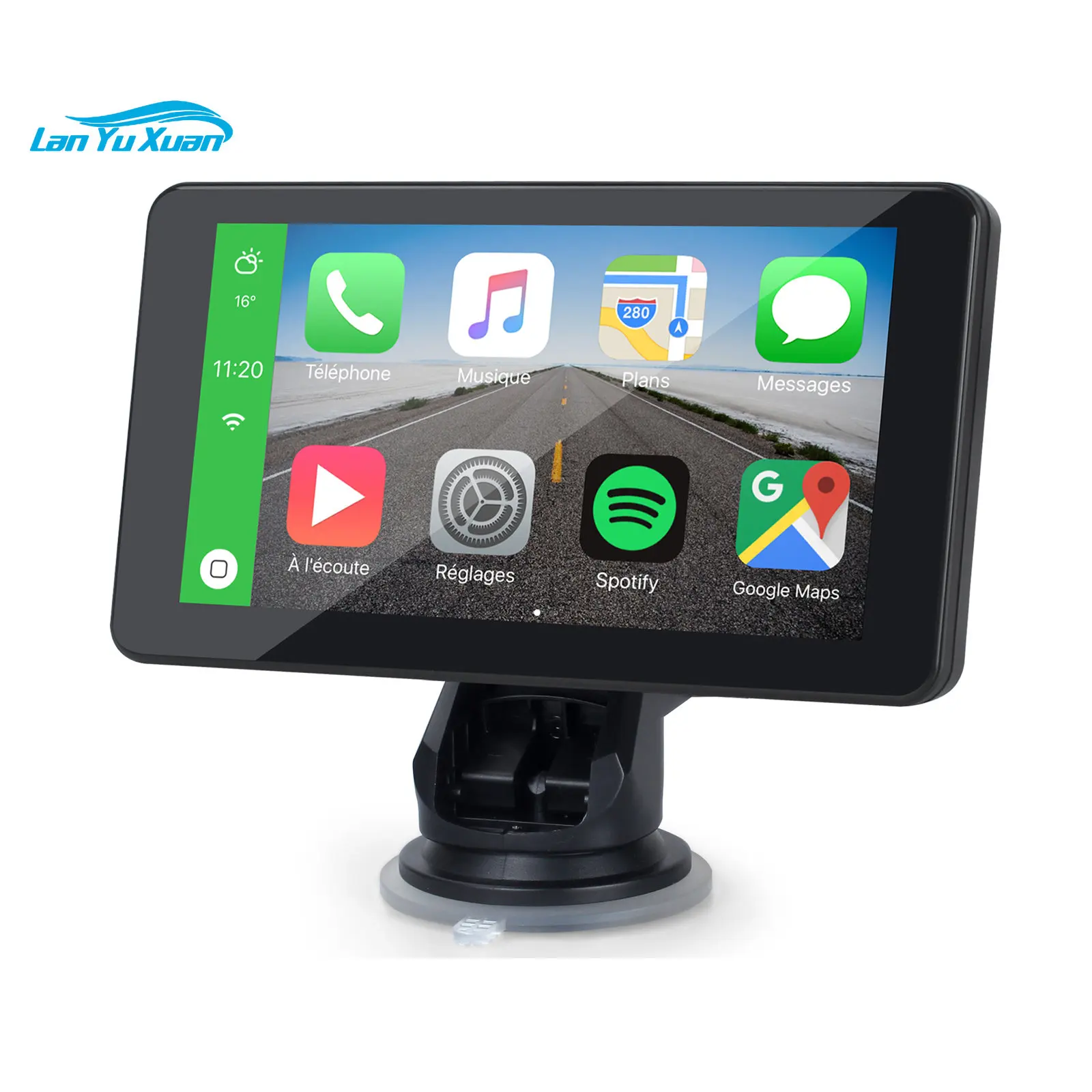 

Multi language 7inch universal hd touch screen truck reverse ai box G sensor portable carplay