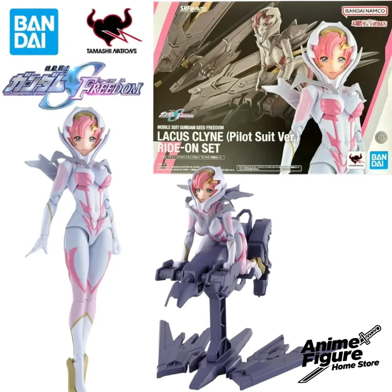 

100%Original in Stock Bandai Mobile Suit Gundam SEED Lacus Clyne Anime Character Toy Model Desktop Ornaments Collection Gifts
