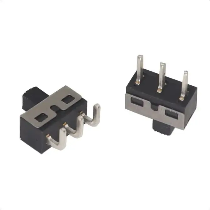 【20-10PCS】SS12D10 SS12D06 SS12D11G5 Toggle Switch 3Pin 1P2T Handle High 5mm Spacing 4.7mm Straight  Curved