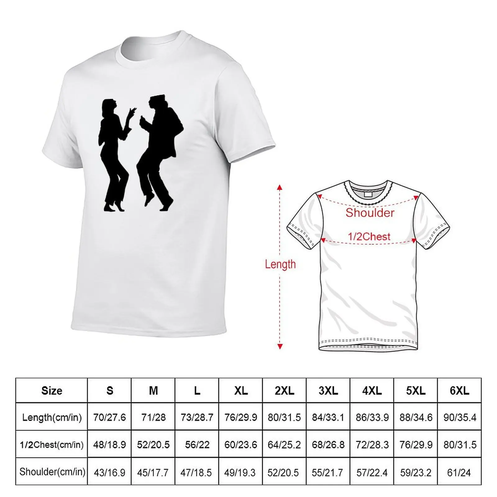 Pulp Fiction Dancing T-Shirt sports fans customs mens t shirt graphic