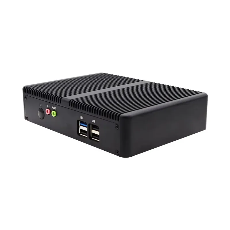 Mini Computer Industrial Fanless J1900 Wireless Rugged Pocket Win11 high definition VGA Mini Computer