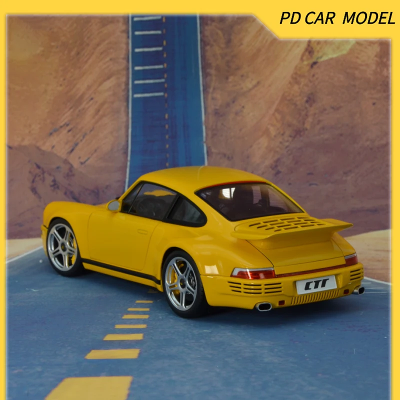 ALMOST REAL  Collectible 1:18 Scale Model for 2017 RUF CTR ANNIVERSARY yellow  for friends and family