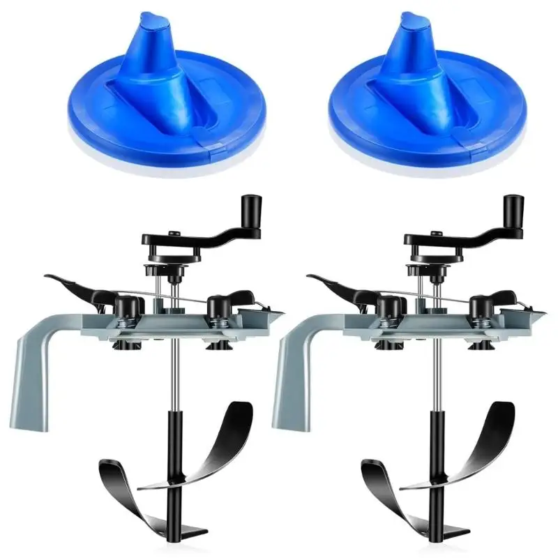 Kunststoff-Farbdosendeckel-Set mit abgewinkeltem Ausgießer für sauberes Malen und ordentliche Heimwerkerarbeiten D2RD – Detail 8