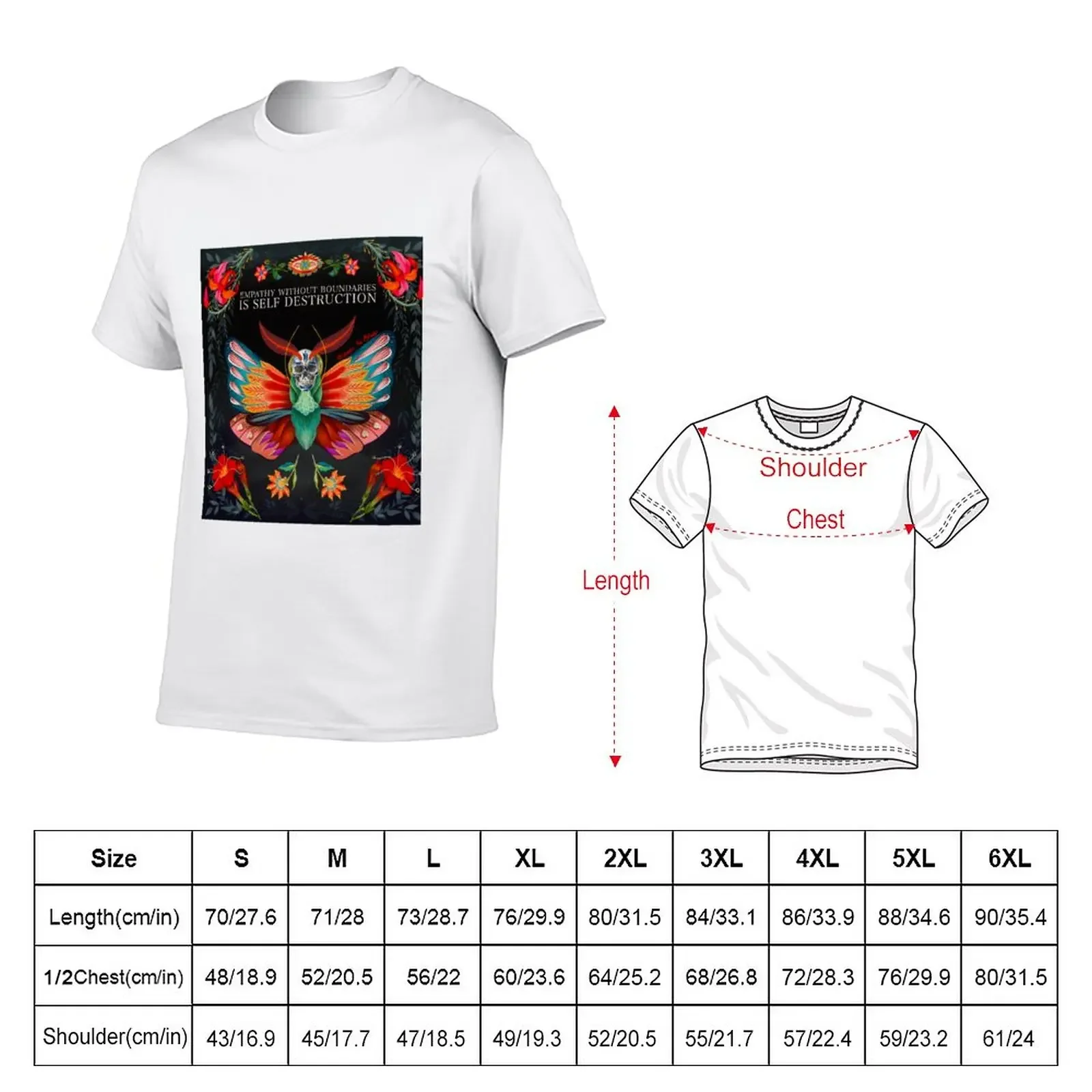 New Empathy T-Shirt Aesthetic clothing graphic t shirt sublime t shirt oversized t shirt men